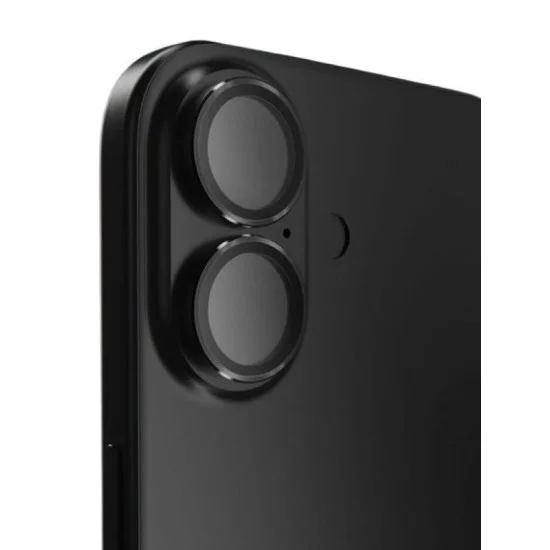 Bodyguardz Apex Individual Camera Lens Protector For Iphone 16 & 16 Plus - Black